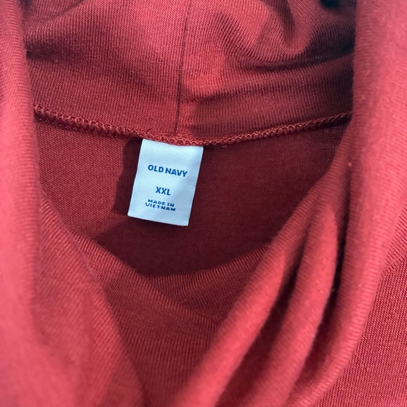 OLD NAVY Rust Mock Neck Sleeveless Shift Dress - Picture 5 of 7